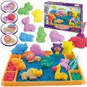 WOOPIE 54771 Stolik z piaskiem kinetycznym ZOO 1,2kg