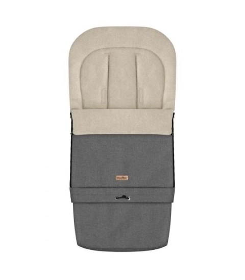 ZAFFIRO Regulowany śpiwór SleepGrow Scandi 0-36m grey