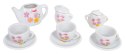 Ceramiczny Zestaw do Herbaty Kwiatki