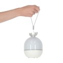 Lampka nocna projektor gwiazd LED USB obrotowy 6 motywów pilot jelonek