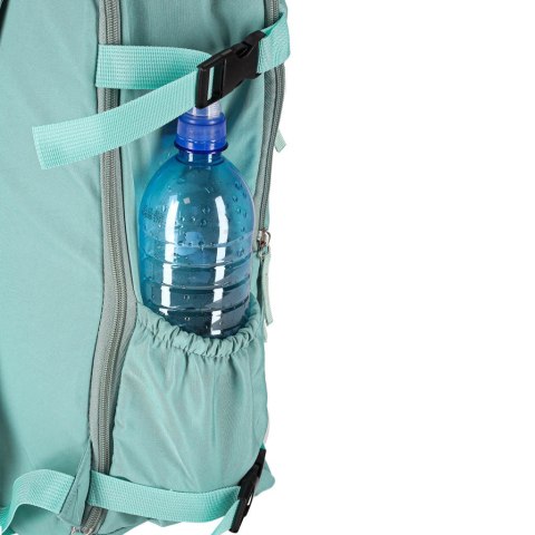 Plecak podróżny turystyczny bagaż zielony 45x30 cm