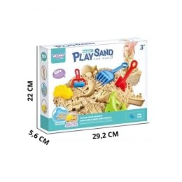 WOOPIE 548010 Stolik z piaskiem kinetycznym 0,5kg