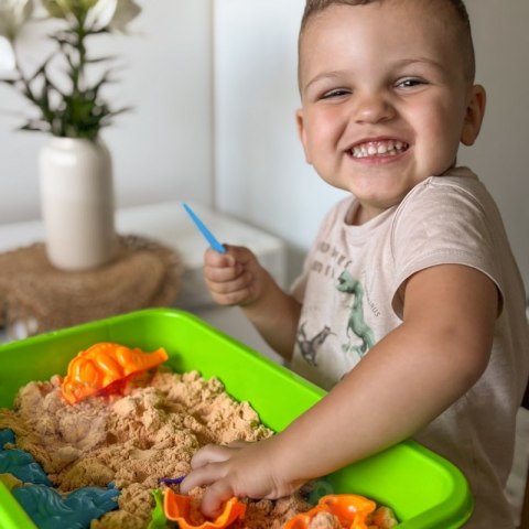 WOOPIE 54825 Stolik z piaskiem kinetycznym ZOO 1,5kg