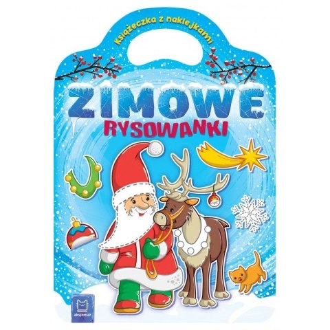 ZIMOWE RYMOWANKI Z NAKLEJKAMI