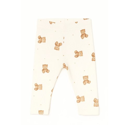 BABY 002476 Leginsy niemowlęce Misiek 56/62 prążek