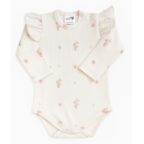 BABY 01958 Body niemowlęce Kwiat Jabłoni 68/74 prążek