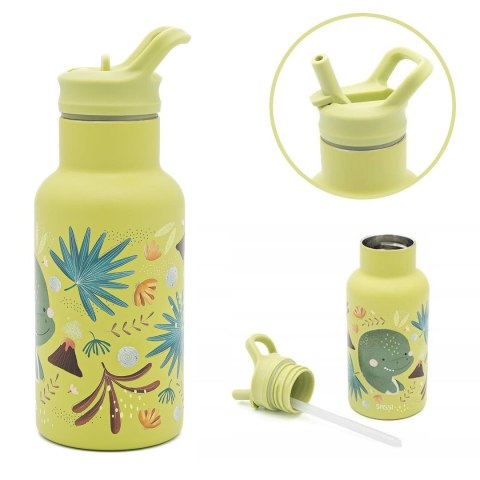 Butelka termiczna 350 ml Dinozaur SASSI
