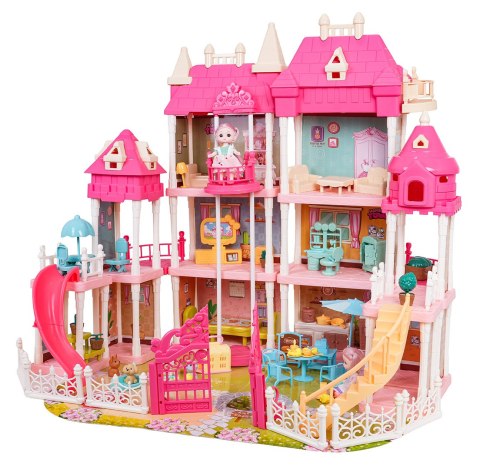 MEGA Domek dla Lalek + Akcesoria