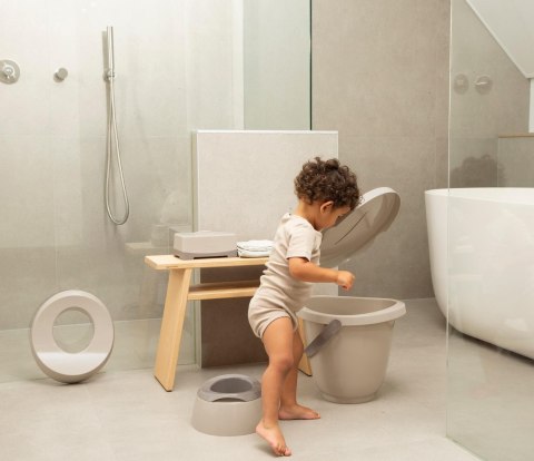 Nakładka na toaletę antypoślizgowa LUMA Almond