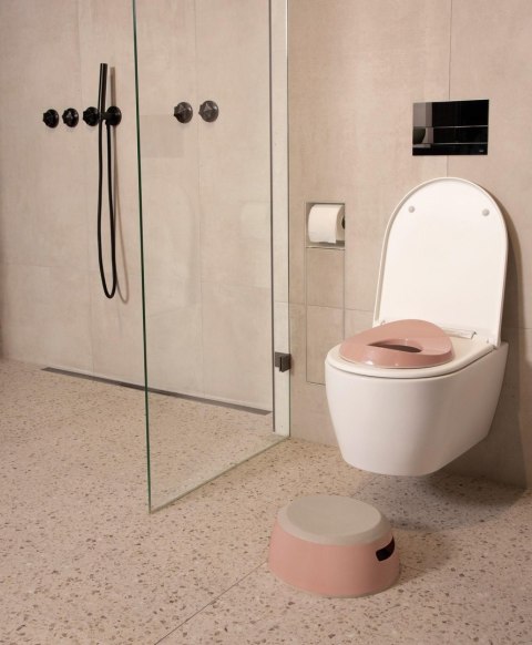 Nakładka na toaletę antypoślizgowa LUMA Blush Pink