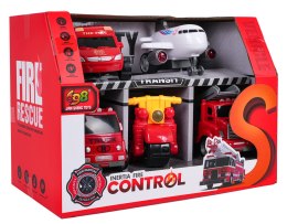 Zestaw Pojazdów Straż Pożarna 1:36
