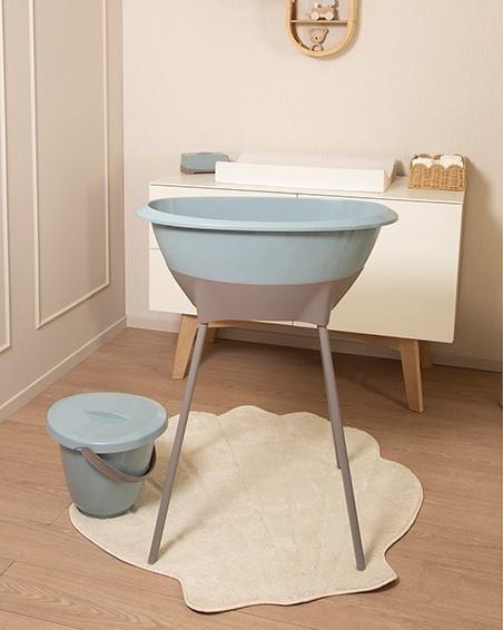 Zestaw kąpielowy 8 elem. LUMA Ice Blue