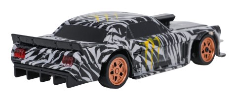 Autko R/C do Driftu 1:43 Srebrne w paski + Akcesoria