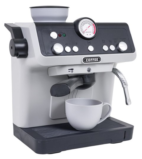 Ekspres do Kawy Szary z Funkcją Świateł i Dźwięku