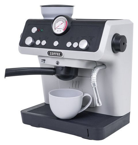 Ekspres do Kawy Szary z Funkcją Świateł i Dźwięku