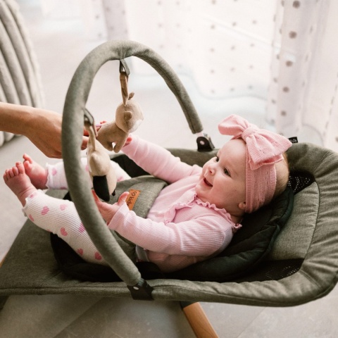 Kidwell Leżaczek bujaczek RUBI Black Gold