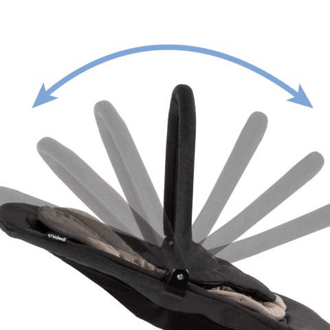 Kidwell Leżaczek bujaczek RUBI Black Gold