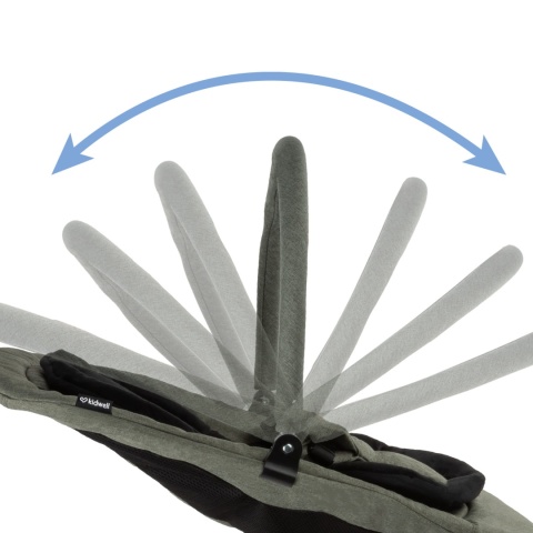 Kidwell Leżaczek bujaczek RUBI Green Black