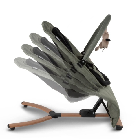 Kidwell Leżaczek bujaczek RUBI Green Black