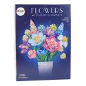 Klocki Konstrukcyjne Kwiaty Kolorowy Bukiet 880 el.