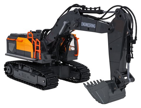 Koparka R/C z Metalową Łyżką z Funkcją Dymu