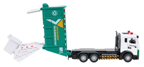 Metalowa Śmieciarka z Funkcją Świateł