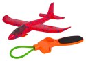 Zestaw Samolot Czerwony 2w1 z Wyrzutnią