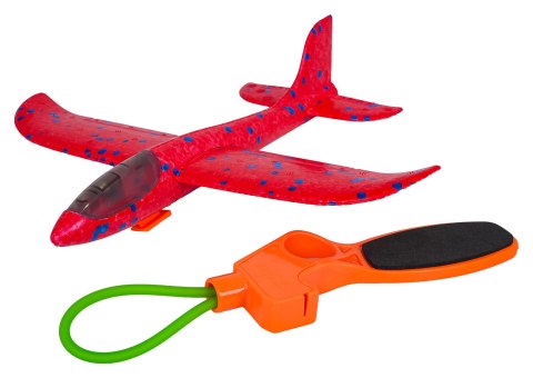 Zestaw Samolot Czerwony 2w1 z Wyrzutnią