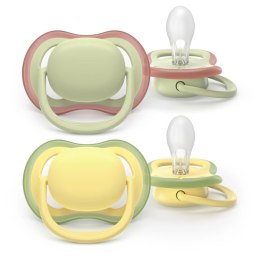 AVENT SCF349/50 Smoczek Ultra Air 18+ oliwka / żółty