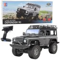 Auto Terenowe Zdalnie Sterowane RC Land Rover Defender 90 Szary 1:14