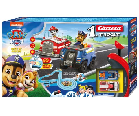 Carrera First 20063058 Paw Patrol- Race 'N' Rescue 3,5m