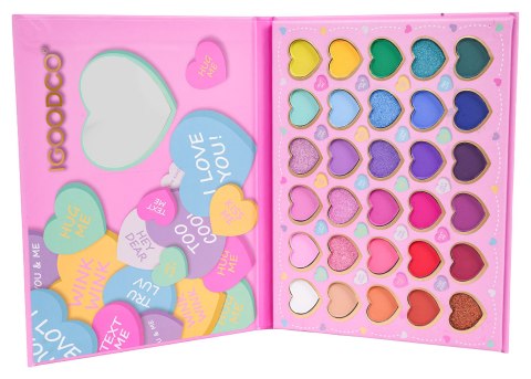 MEGA Zestaw do Makijażu Serduszka