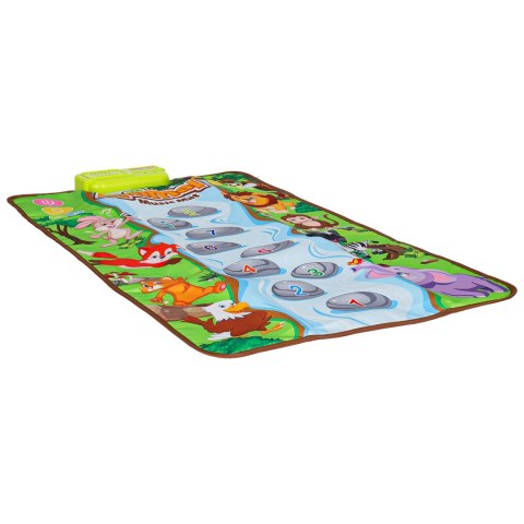 Mata edukacyjna dla dziecka interaktywna muzyczna grająca zwierzątka