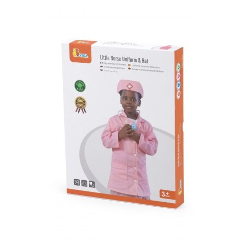 VIGA Strój Mundurek i Kapelusz Małej Pielęgniarki