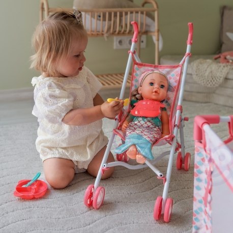 WOOPIE 56331 Zestaw Opiekunki z lalką 18w1