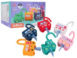 Zestaw Pociąg z Wagonami Kłódki