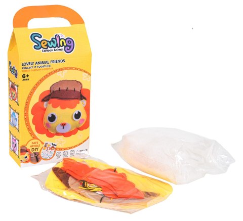 Zestaw Zrób Swojego Pluszaka Lew