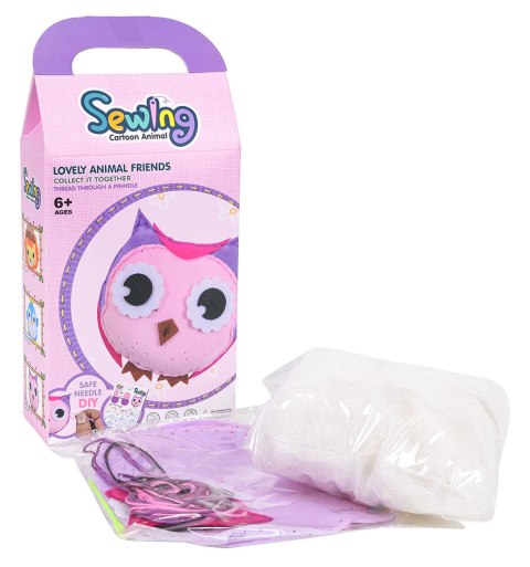 Zestaw Zrób Swojego Pluszaka Sowa