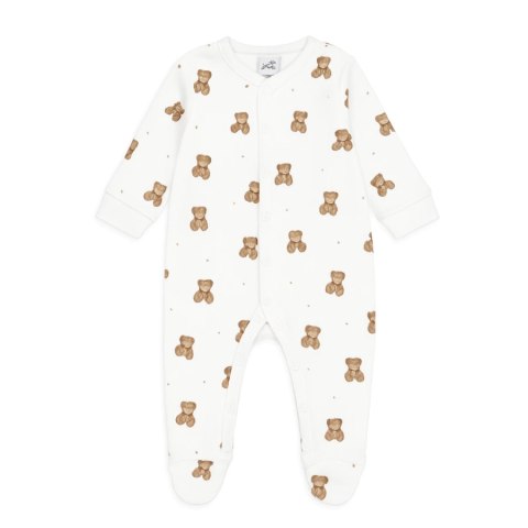 BABY 002481 Pajac niemowlęcy Misiek 68/74 prążek