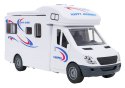 Biały Kamper Funkcją Świateł i Dźwięku