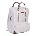 Childhome Plecak Family Club Signature Teddy Off white