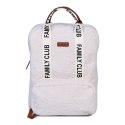 Childhome Plecak Family Club Signature Teddy Off white