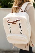 Childhome Plecak Family Club Signature Teddy Off white