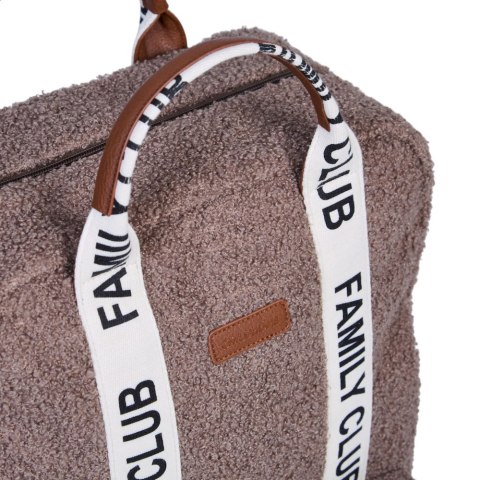 Childhome Plecak Family Club Signature Teddy Soft brown