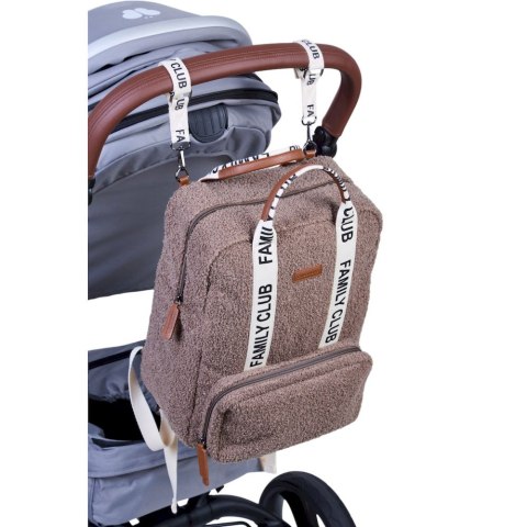 Childhome Plecak Family Club Signature Teddy Soft brown