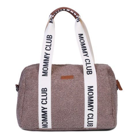Childhome Torba do wózka Mommy Club Signature Teddy Soft brown