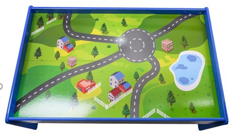 MEGA Drewniana Kolejka na Stoliku