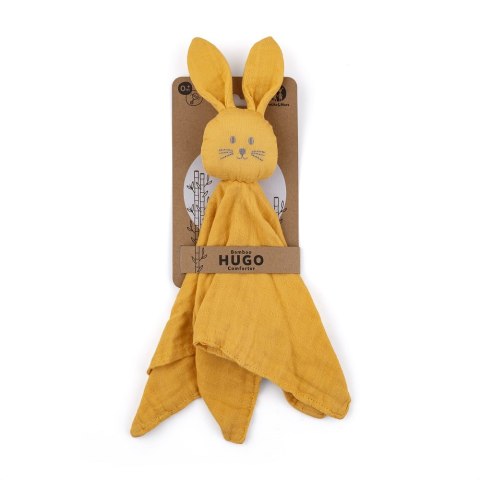 PETITE&MARS 416819 Bambusowa muślinowa przytulanka Hugo Intense Ochre