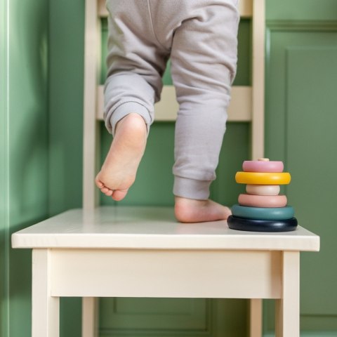 PETITE&MARS 610728 Drewniana zabawka - wieża Orbit Aurora Pink 36 m+