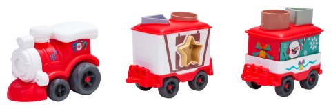 Świąteczny Zestaw Pociąg + Wagony